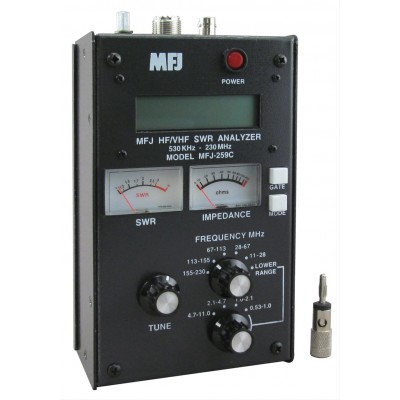 MFJ-259C Impedance/SWR antenna analyzer
